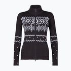 Bluză termoactivă pentru femei Newland Guenda Full Zip black/white