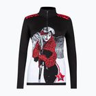 Bluză termoactivă pentru femei Newland Snowdrop Half Zip black/red