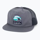 Șapcă pentru bărbați Hurley Mavericks Trucker dark grey