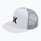 Șapcă pentru bărbați Hurley Icon Solid Flat Trucker white
