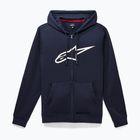 Hanorac pentru bărbați  Alpinestars Ageless II Zip Hoodie navy/white