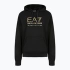 Bluză pentru bărbați EA7 Emporio Armani Train Visibility Hoodie black / gold