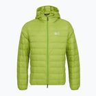Geacă pentru bărbați EA7 Emporio Armani Train Core Id Down Light Jacket Hoodie macaw green