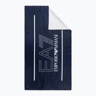 Prosop EA7 Emporio Armani Water Sports Active navy blue w/white logo