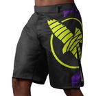 Hayabusa Icon Fight MMA pantaloni scurți negru și galben ICFS-BK-L