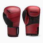 Hayabusa S4 Mănuși de box roșii din piele