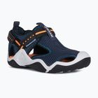 Sandale pentru copii Geox Wader navy/fluo orange