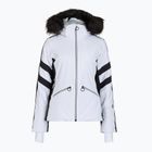Geacă de schi pentru femei CMP 35W0246 Zip Hood Synthetic Fur bianco