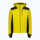 Geacă de schi pentru bărbați CMP 35W0127 Zip Hood gold green