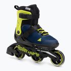 Role pentru copii Rollerblade Microblade 3WD Jr blue royal/lime
