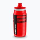 Bidon pentru bicicletă Castelli Fly Team 550 ml red
