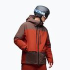 Geacă de schi pentru bărbați Oakley Canopy Pro Insulated dark umber/flame red