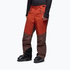 Pantaloni de schi pentru bărbați Oakley Canopy Pro Insulated Dark Umber/Flame Red