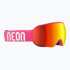 Ochelari de schi Neon Beam pink/mirror red