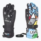 Mănuși de snowboard pentru copii Level Junior pk rainbow
