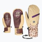Mănuși de snowboard pentru femei Level Pulsar Mitt beige