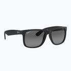 Ochelari de soare Ray-Ban Justin Classic matt black gum/dark grey