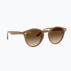 Ochelari de soare Ray-Ban RB2180 light brown/brown gradient