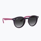 Ochelari de soare pentru copii Ray-Ban RB9064S polished violet/grey gradient