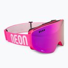 Ochelari de schi Neon Light pink/mirror violet