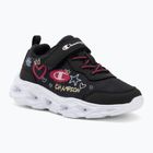 Încălțăminte pentru copii Champion Funfair Print G PS Low Cut new black/fluorescent pink/imperial light blue