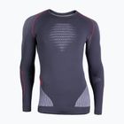 Bluză termică pentru bărbați UYN Evolutyon UW Shirt charcoal/white/red