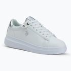 Încălțăminte pentru femei U.S. Polo Assn. CODY011 white/silver