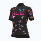 Tricou de ciclism pentru femei Alé Maglia Donna MC Butterfly negru L21169401
