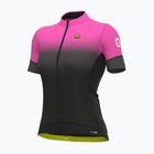 Tricou de ciclism pentru femei Alé Gradient negru/roz L22175543