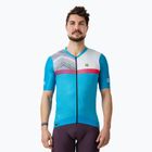 Tricou de ciclism pentru bărbați Alé Zig Zag albastru L23081461