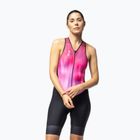 Combinezon de triatlon pentru femei Alé Crazy pink combo