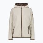Bluză de trekking pentru femei CMP 34H6376 Fix Hood cream/off white