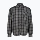 Cămașă pentru bărbați CMP 30T9927 anthracite/vanilla/grey