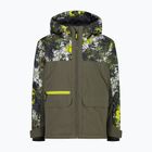 Geacă de schi pentru copii CMP 36W0714P Fix Hood olive/acido