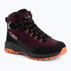 Încălțăminte de trekking pentru femei CMP Vertyx Mid Waterproof blackberry/marigold
