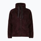 Bluză fleece pentru femei CMP 36P2506 black berry/lighter