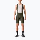Pantaloni scurți de ciclism pentru bărbați Castelli Espresso deep green