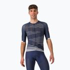 Tricou de ciclism pentru bărbați Castelli Climber's 4.0 belgian blue/silver gray
