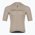 Tricou de ciclism pentru bărbați Castelli Prologo Lite clay/ gunmetal gray