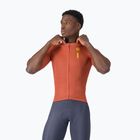 Tricou de ciclism pentru bărbați Castelli Drittone Logo paprika/mango mojito