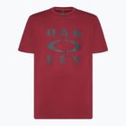 Tricou pentru bărbați Oakley Bark Ellipse Tee iron red