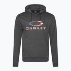Hanorac pentru bărbați Oakley Bark Fleece Hoodie dark grey heather