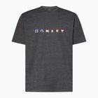 Tricou pentru bărbați Oakley Bf Oakley Bark Tee dark grey hthr