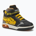 Încălțăminte pentru juniori Geox Inek black/yellow