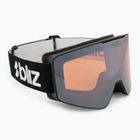 Ochelari de schi Bliz G001 matte black/orange/silver mirror