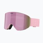 Ochelari de schi Bliz Flow matte pink/brown/pink multi
