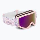 Ochelari de schi pentru copii Bliz Pixie Jr matte pink/brown/pink multi