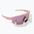 Ochelari de soare Bliz Fusion matte powder pink/brown rosé multi
