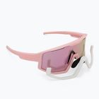Ochelari de soare Bliz Fusion Small matte powder pink/brown rosé multi
