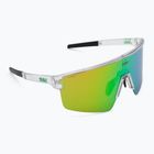 Ochelari de soare Bliz P004 transparent white/brown green multi